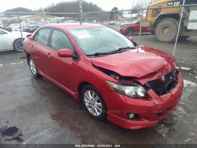 TOYOTA COROLLA 2010 2t1bu4ee2ac287132