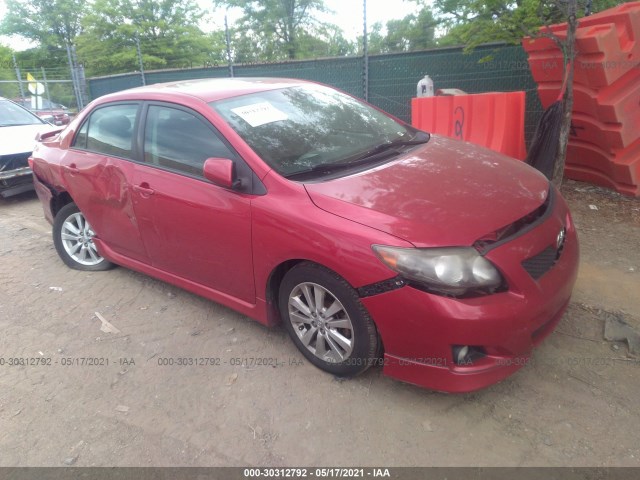 TOYOTA COROLLA 2010 2t1bu4ee2ac289351