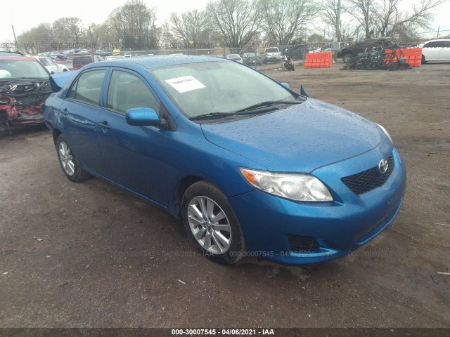 TOYOTA COROLLA 2010 2t1bu4ee2ac307735