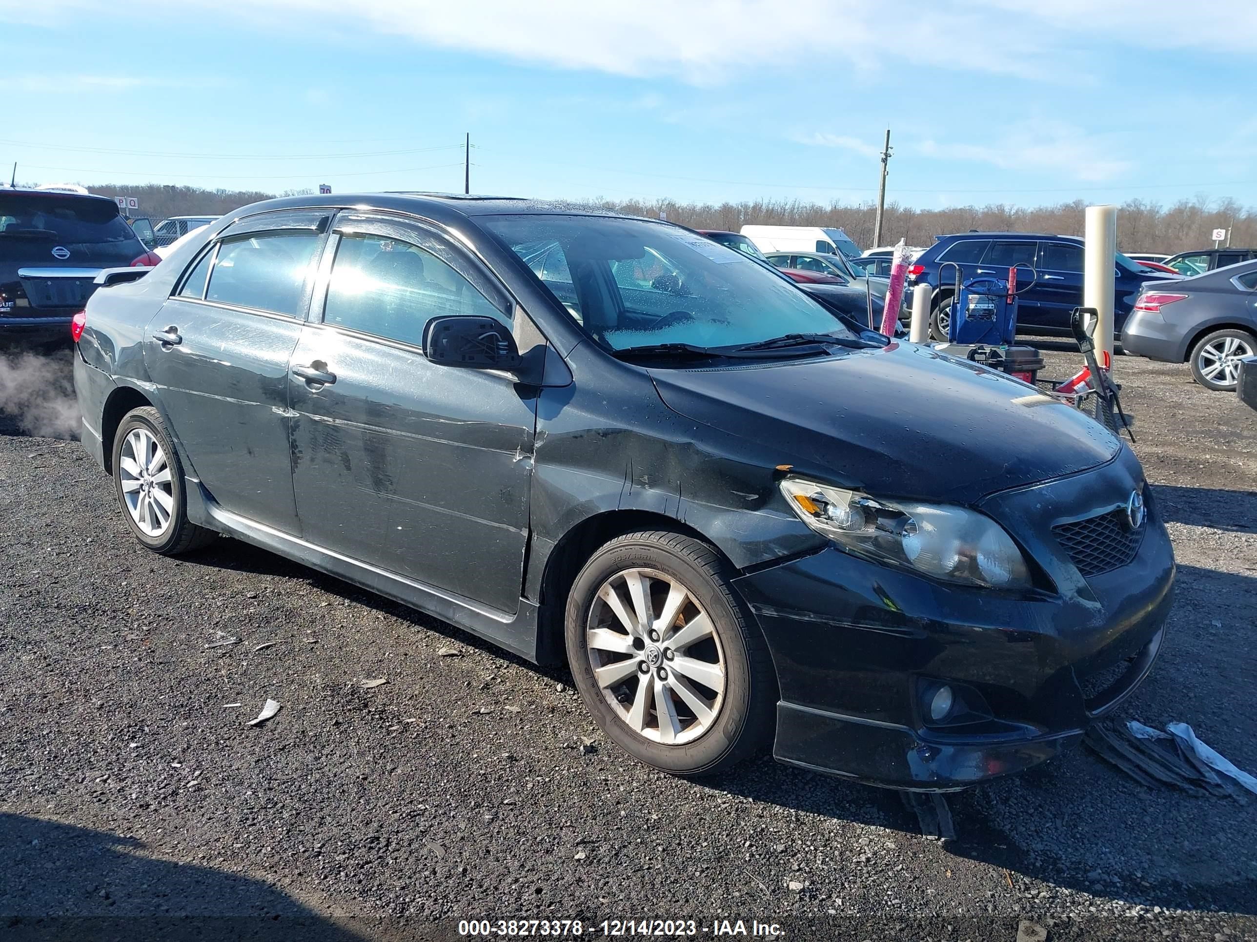 TOYOTA COROLLA 2010 2t1bu4ee2ac325104