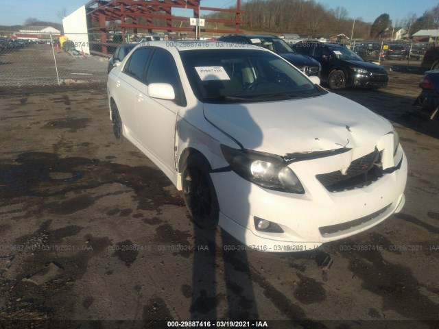 TOYOTA COROLLA 2010 2t1bu4ee2ac333994