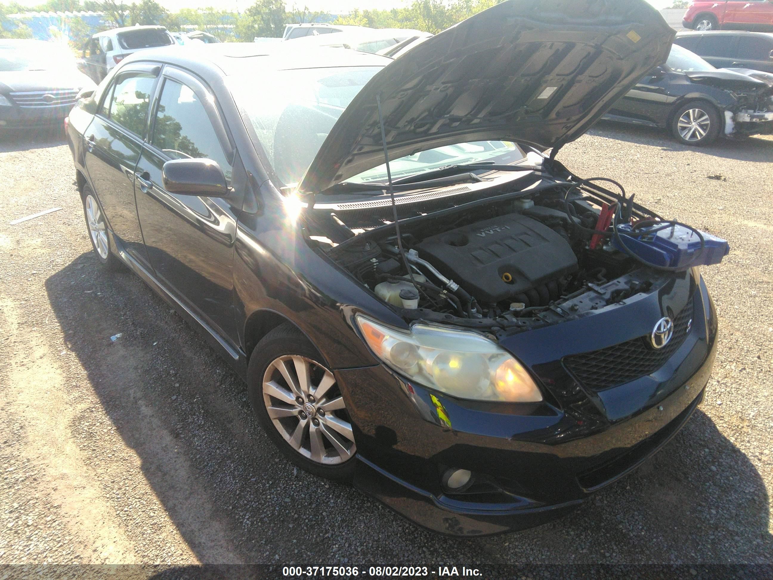 TOYOTA COROLLA 2010 2t1bu4ee2ac347779