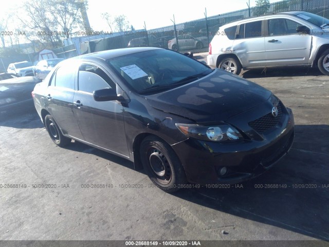 TOYOTA COROLLA 2010 2t1bu4ee2ac384573