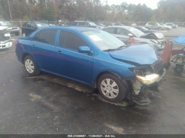 TOYOTA COROLLA 2010 2t1bu4ee2ac385321