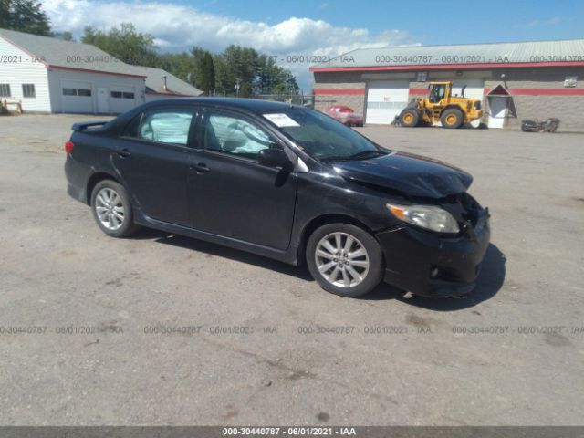 TOYOTA COROLLA 2010 2t1bu4ee2ac406250