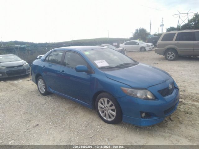 TOYOTA COROLLA 2010 2t1bu4ee2ac415191