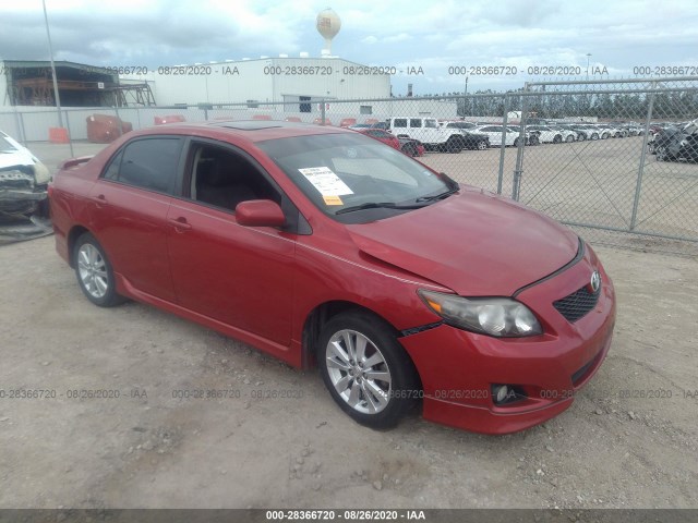 TOYOTA COROLLA 2010 2t1bu4ee2ac415594