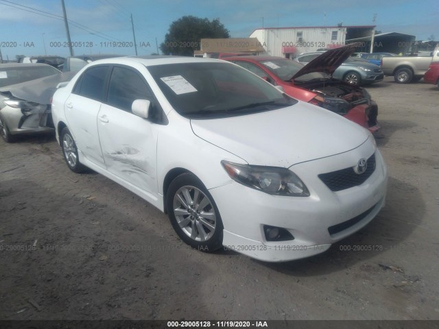 TOYOTA COROLLA 2010 2t1bu4ee2ac419306