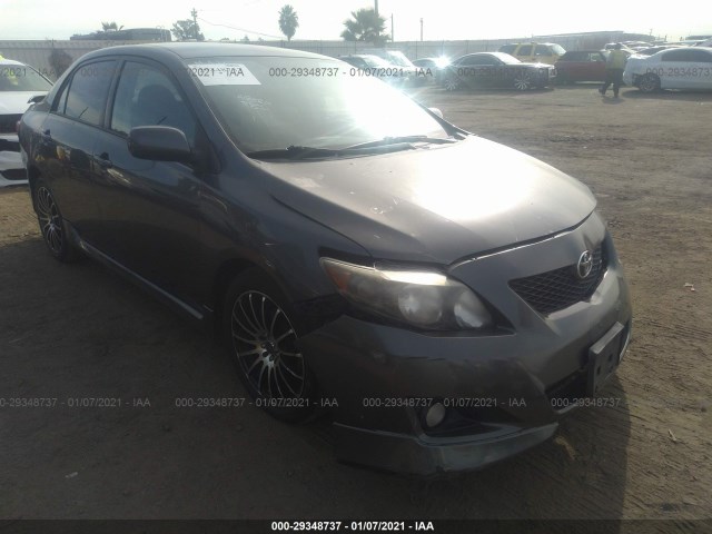 TOYOTA COROLLA 2010 2t1bu4ee2ac421721