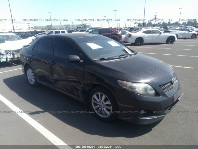 TOYOTA COROLLA 2010 2t1bu4ee2ac439149