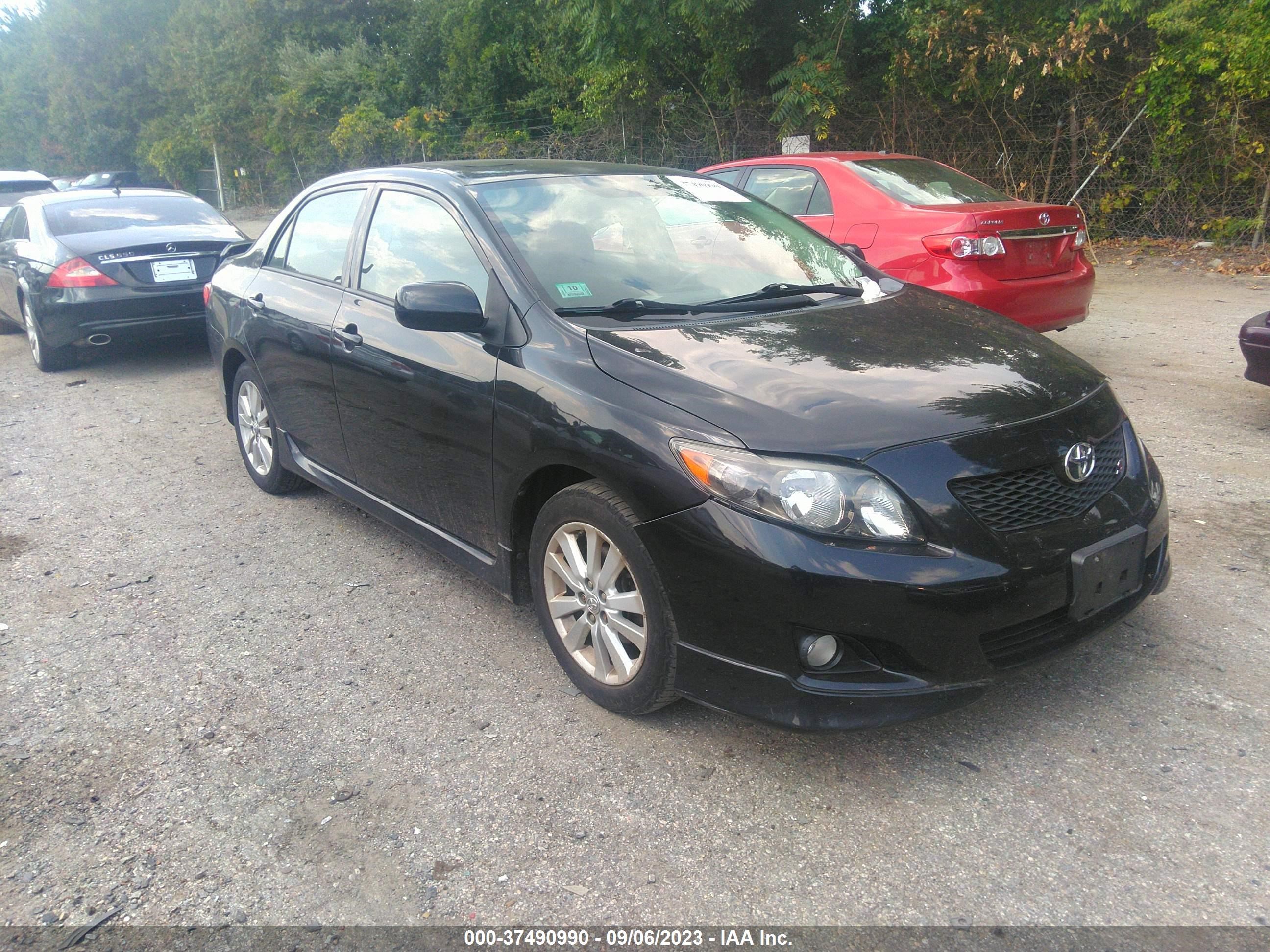 TOYOTA COROLLA 2010 2t1bu4ee2ac442696