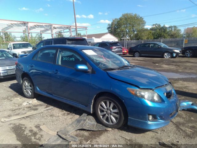 TOYOTA COROLLA 2010 2t1bu4ee2ac443217