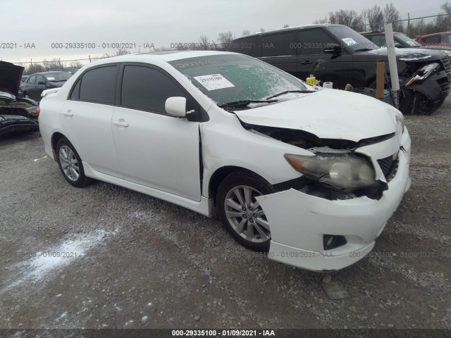 TOYOTA COROLLA 2010 2t1bu4ee2ac444948