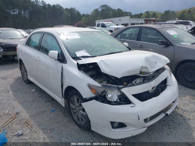 TOYOTA COROLLA 2010 2t1bu4ee2ac445212