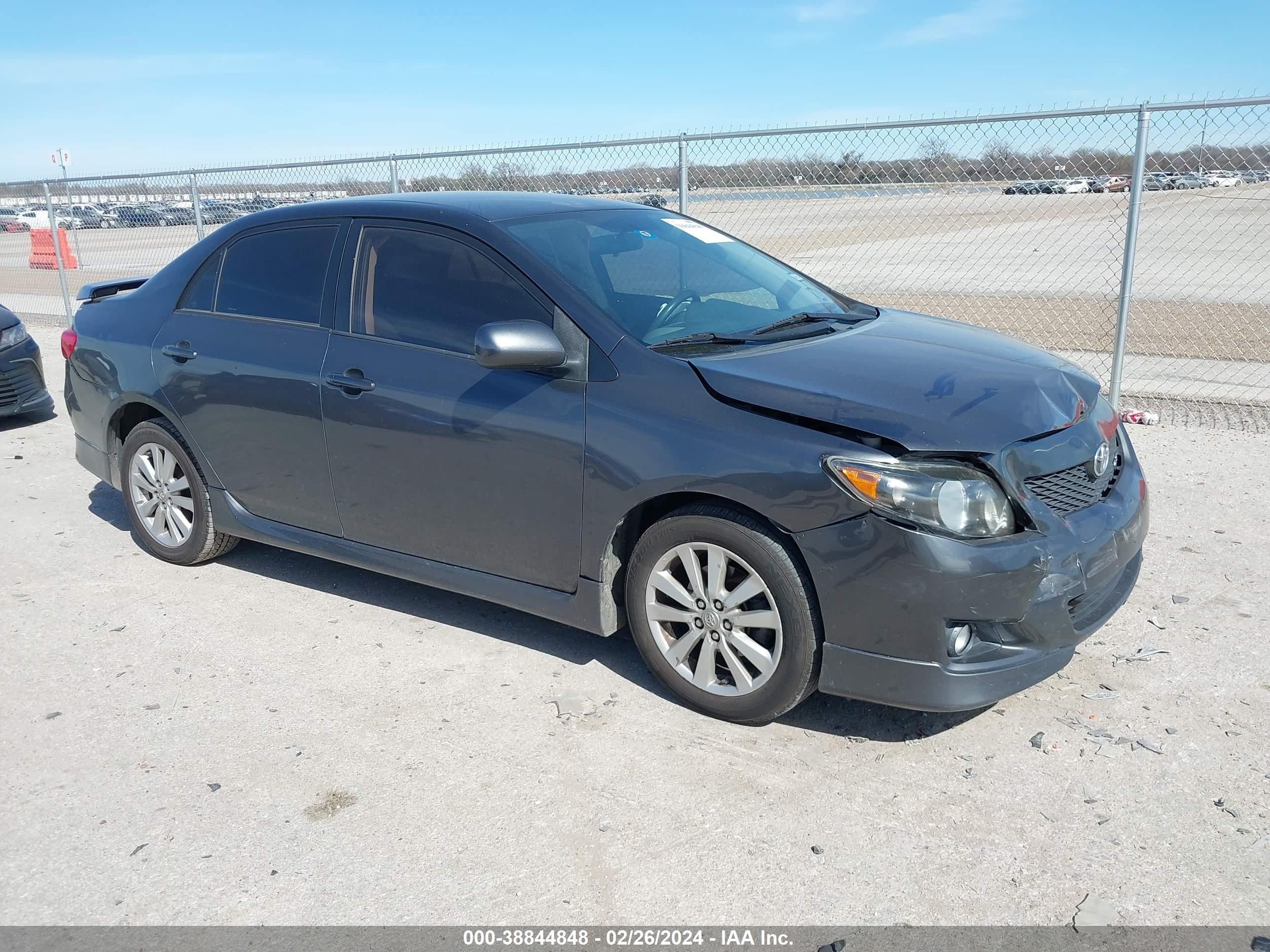 TOYOTA COROLLA 2010 2t1bu4ee2ac455299