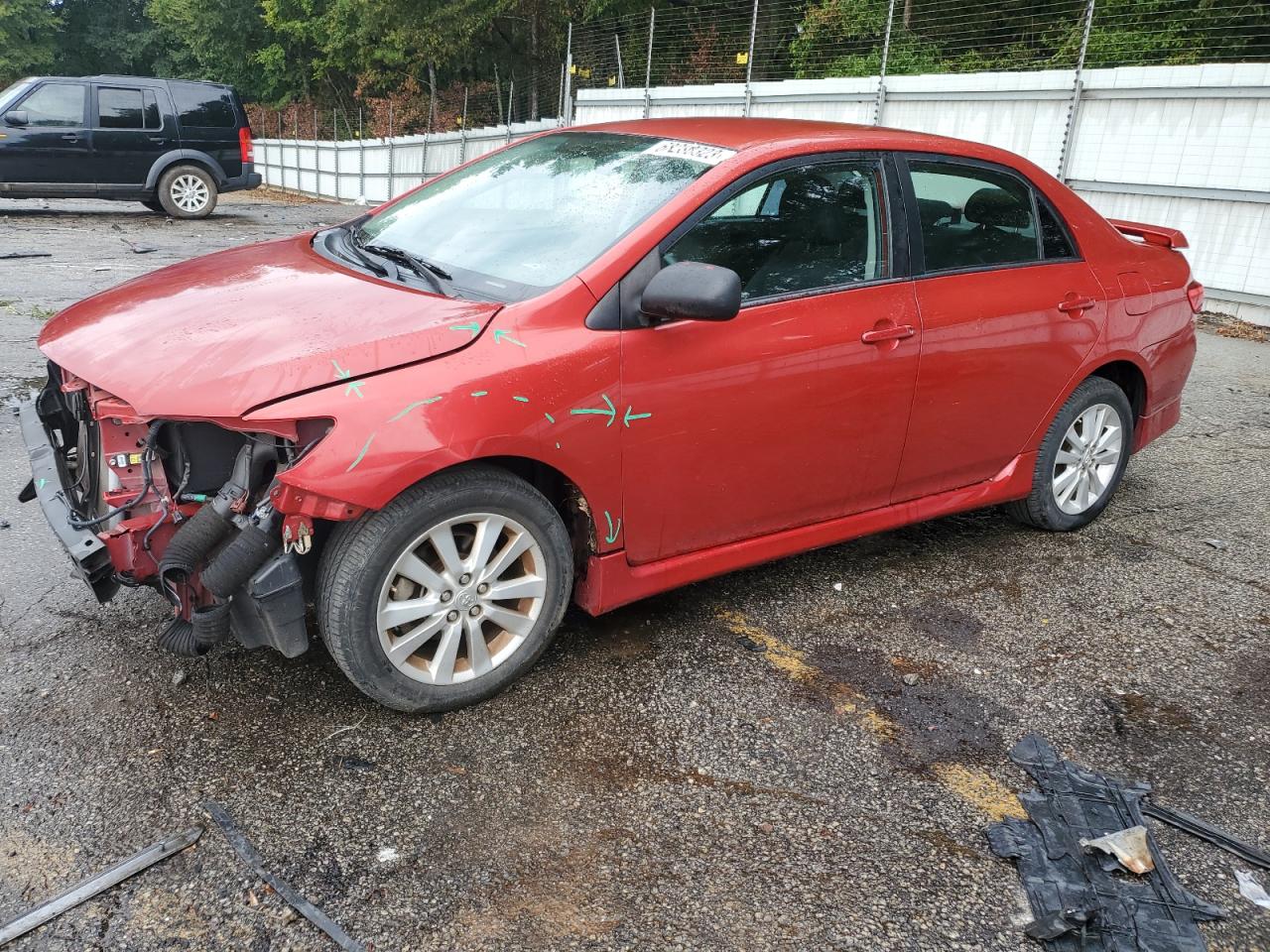 TOYOTA COROLLA 2010 2t1bu4ee2ac480719