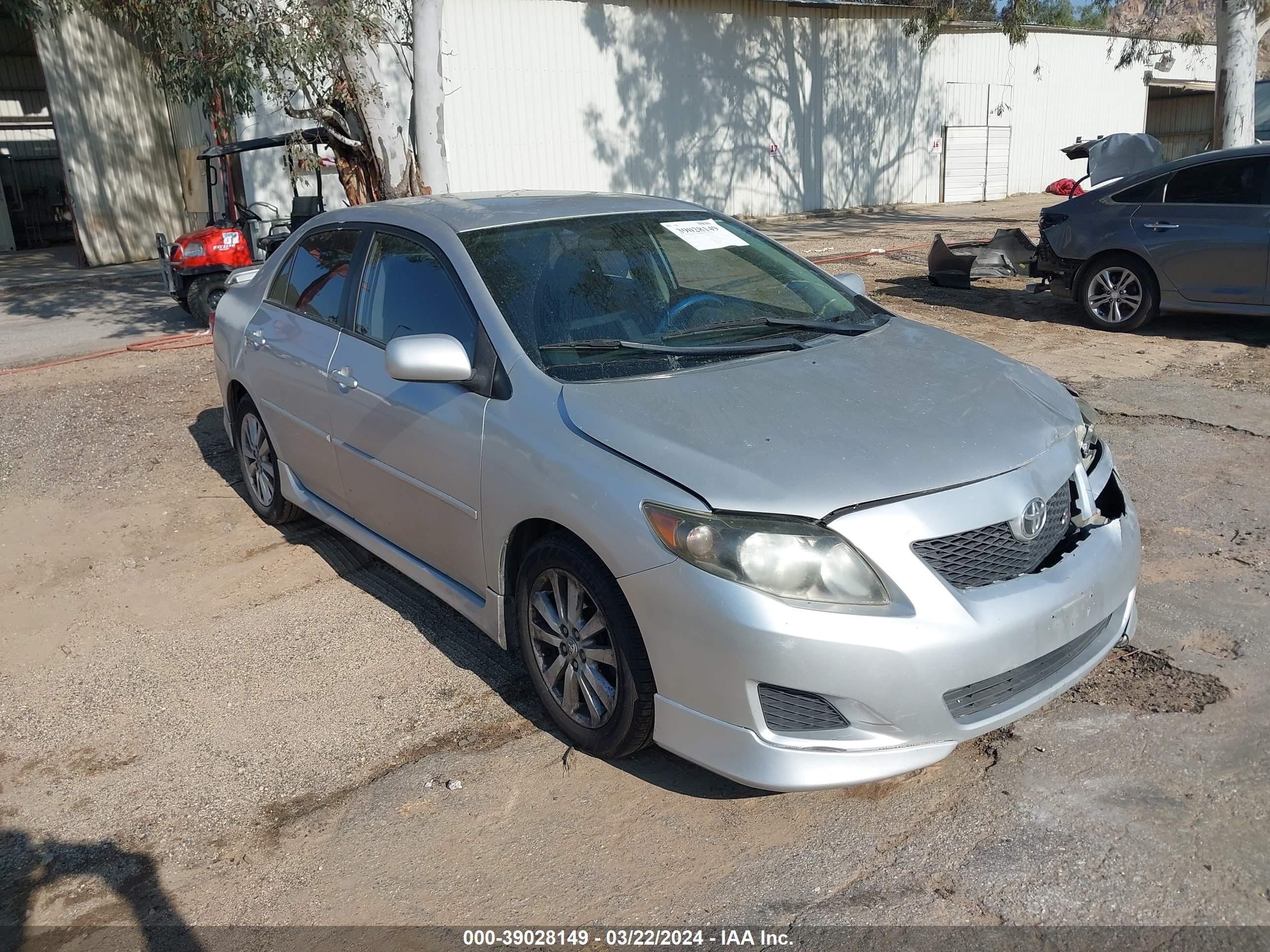 TOYOTA COROLLA 2010 2t1bu4ee2ac482051