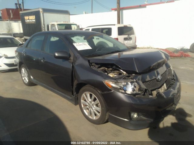 TOYOTA COROLLA 2010 2t1bu4ee2ac500161