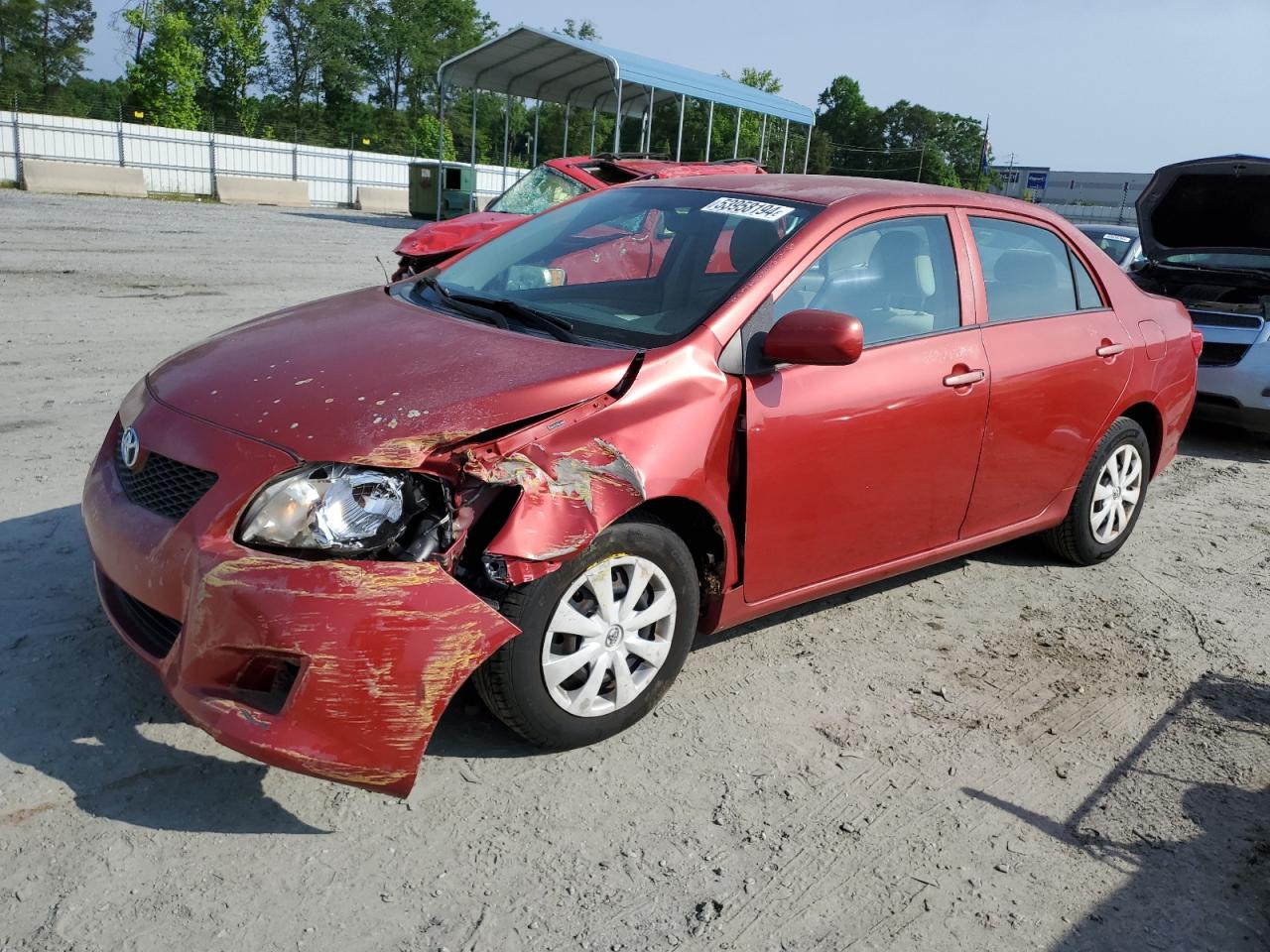 TOYOTA COROLLA 2010 2t1bu4ee2ac501326