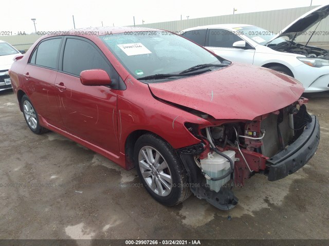 TOYOTA COROLLA 2010 2t1bu4ee2ac508504