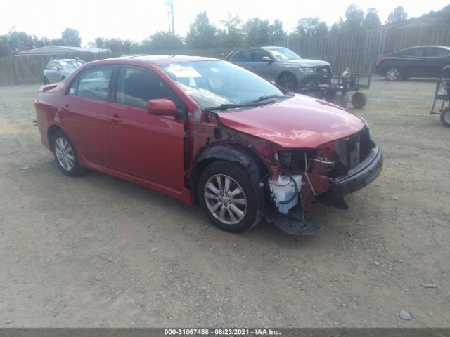 TOYOTA COROLLA 2010 2t1bu4ee2ac512634