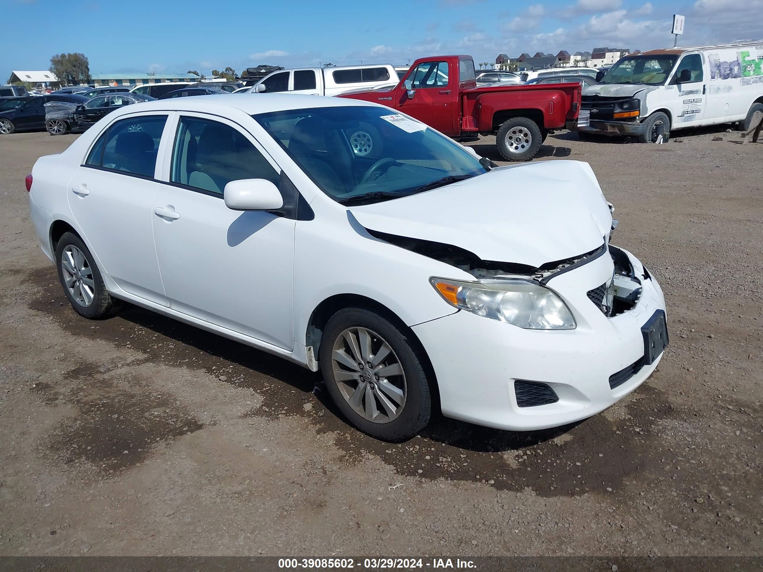 TOYOTA COROLLA 2010 2t1bu4ee2ac512830