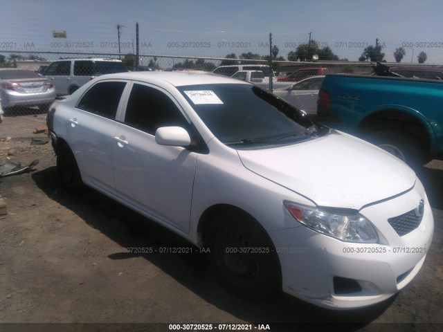 TOYOTA COROLLA 2010 2t1bu4ee2ac524508