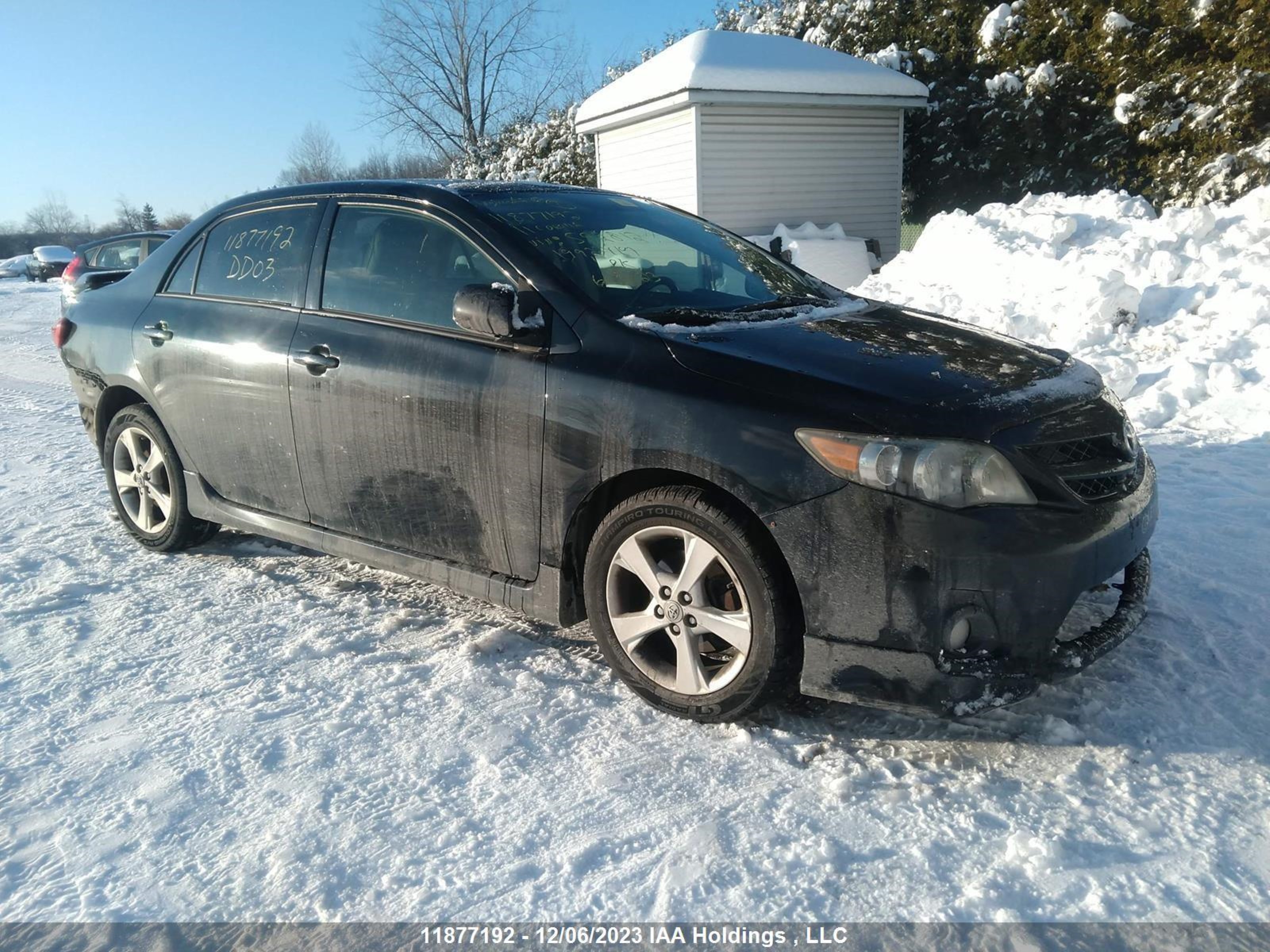 TOYOTA COROLLA 2011 2t1bu4ee2bc592812