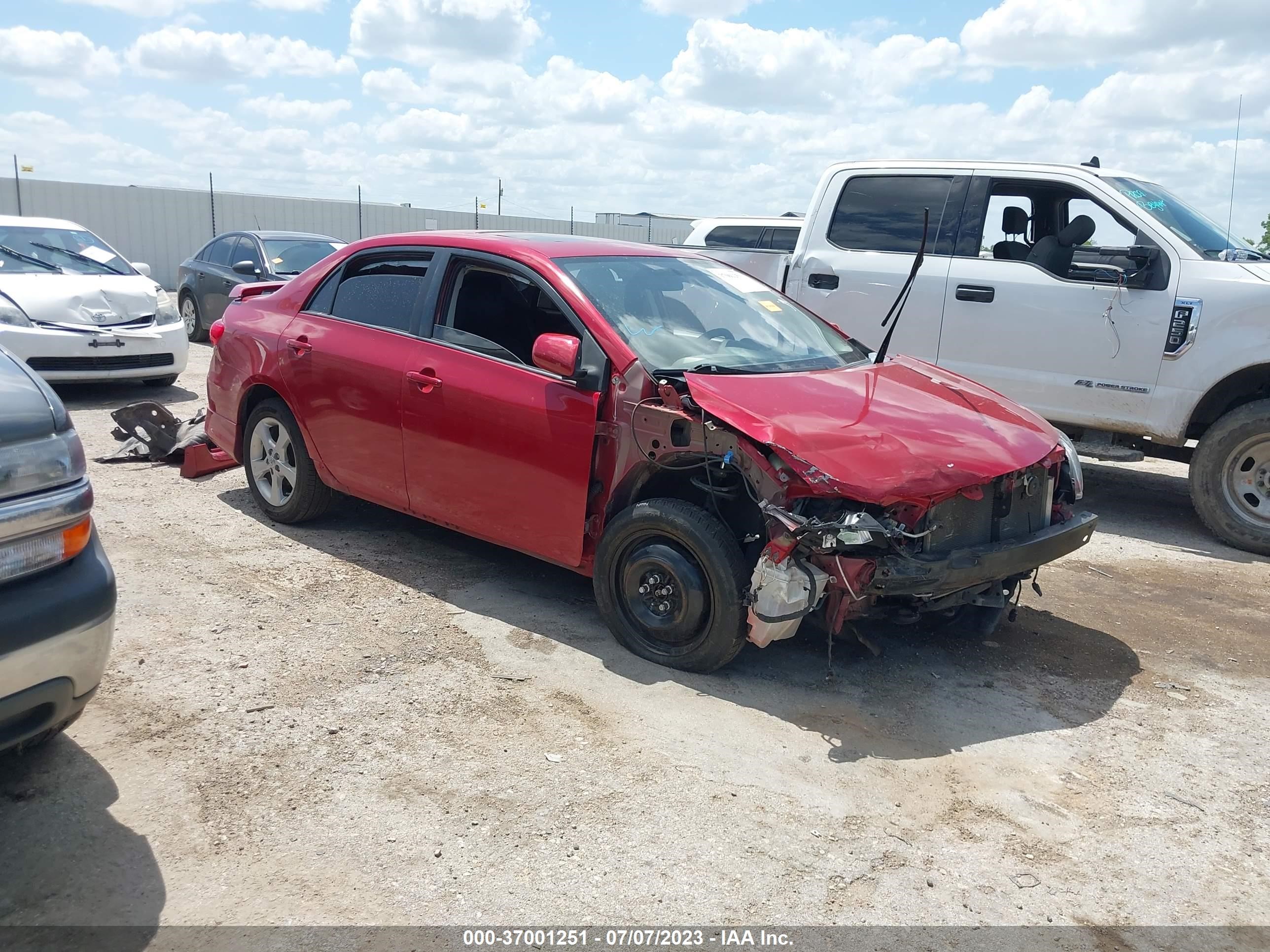 TOYOTA COROLLA 2011 2t1bu4ee2bc594995