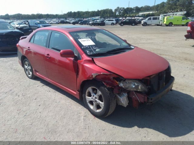 TOYOTA COROLLA 2011 2t1bu4ee2bc622567