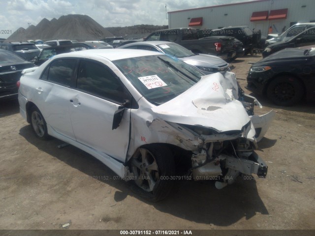 TOYOTA COROLLA 2011 2t1bu4ee2bc748010