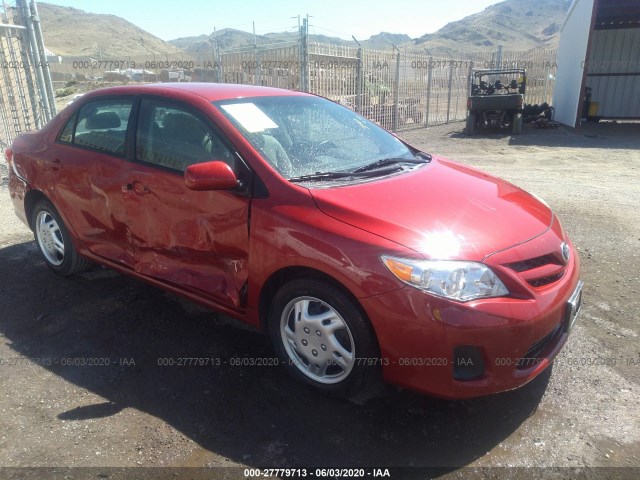 TOYOTA COROLLA 2012 2t1bu4ee2cc805937