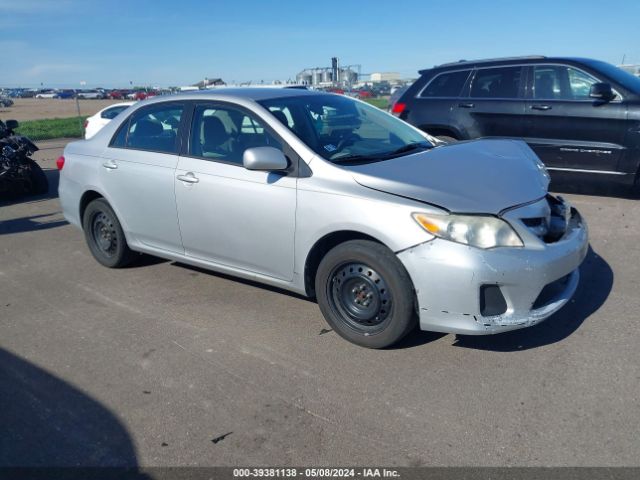 TOYOTA COROLLA 2012 2t1bu4ee2cc827663