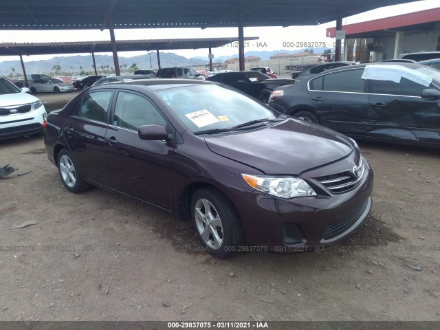 TOYOTA COROLLA 2013 2t1bu4ee2dc070233