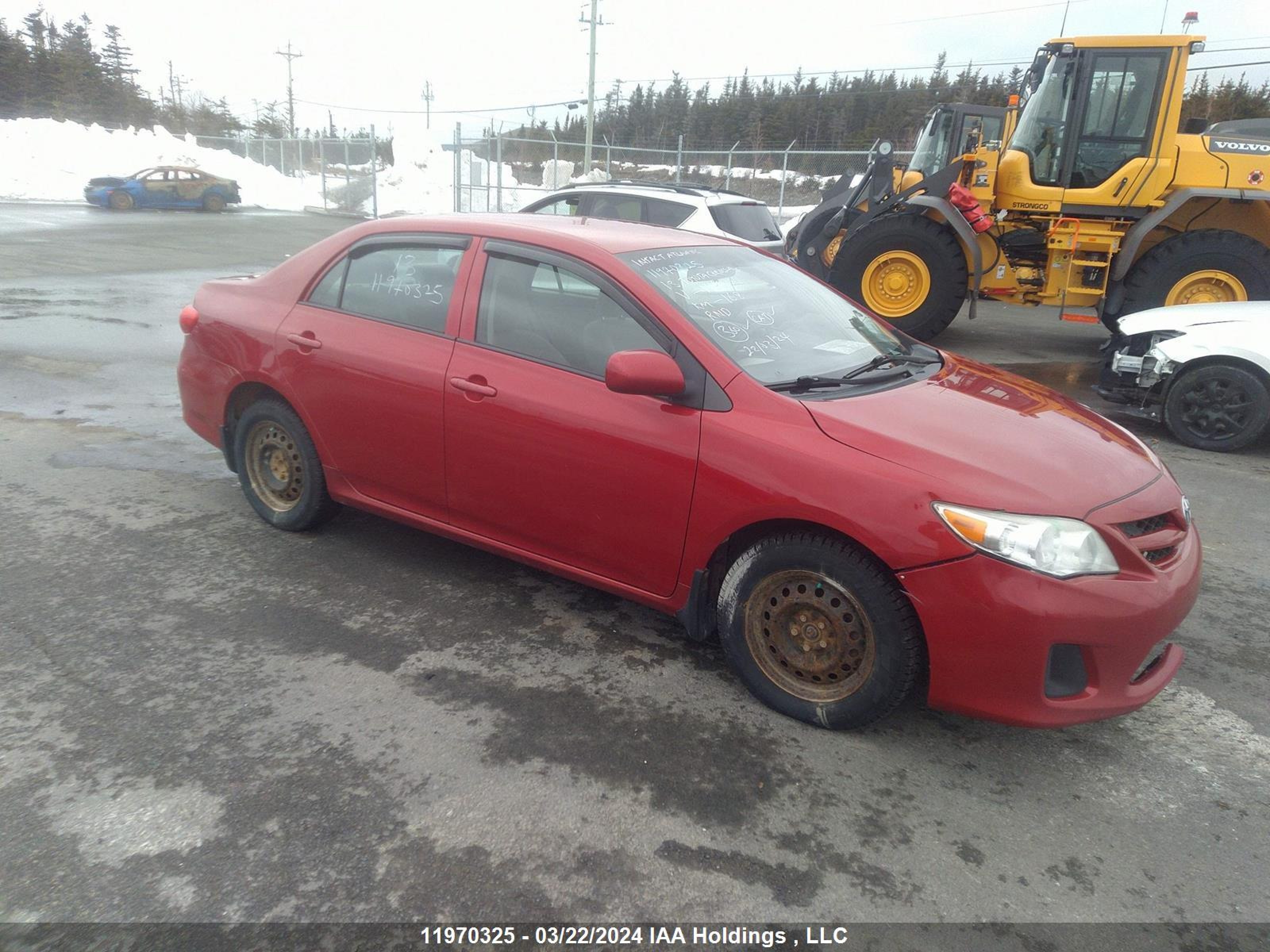 TOYOTA COROLLA 2013 2t1bu4ee2dc117812