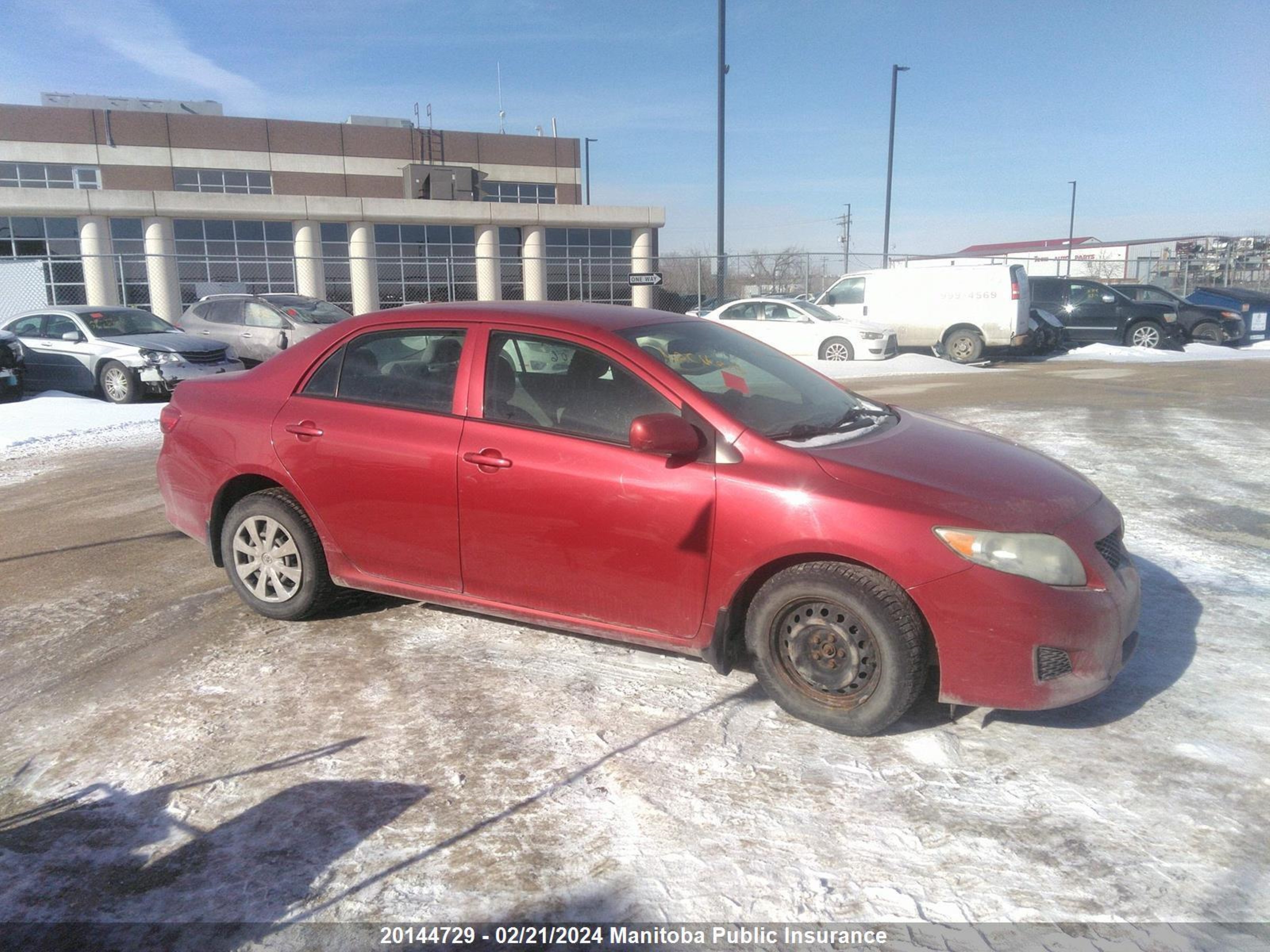 TOYOTA COROLLA 2010 2t1bu4ee3ac198606