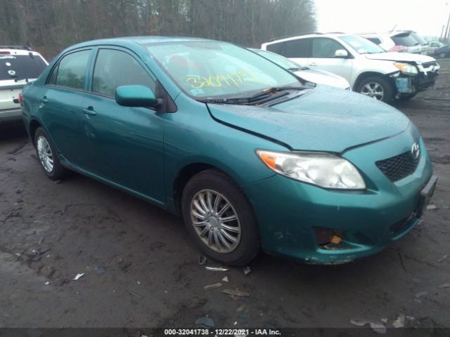 TOYOTA COROLLA 2010 2t1bu4ee3ac255452