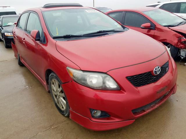 TOYOTA COROLLA BA 2010 2t1bu4ee3ac260151