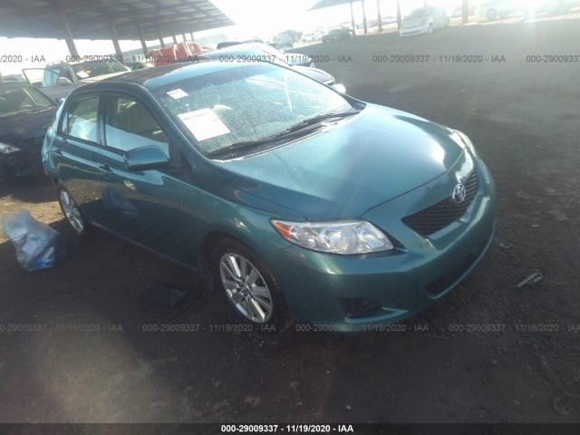 TOYOTA COROLLA 2010 2t1bu4ee3ac265284