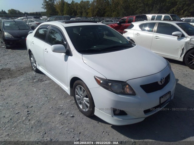 TOYOTA COROLLA 2010 2t1bu4ee3ac267648