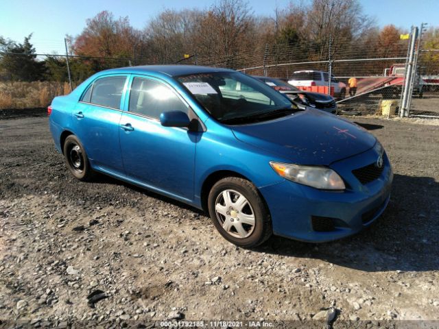 TOYOTA COROLLA 2010 2t1bu4ee3ac267939