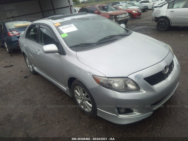 TOYOTA COROLLA 2010 2t1bu4ee3ac272302