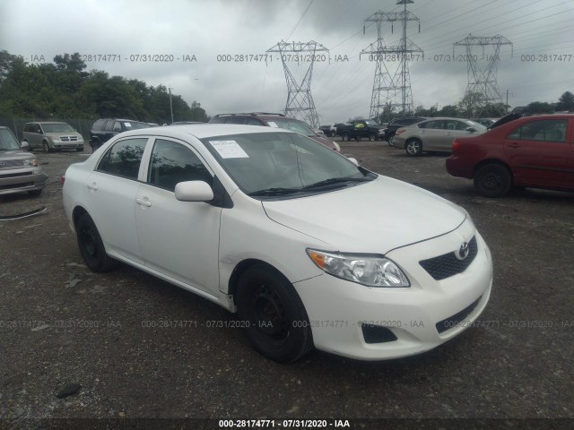 TOYOTA COROLLA 2010 2t1bu4ee3ac276060