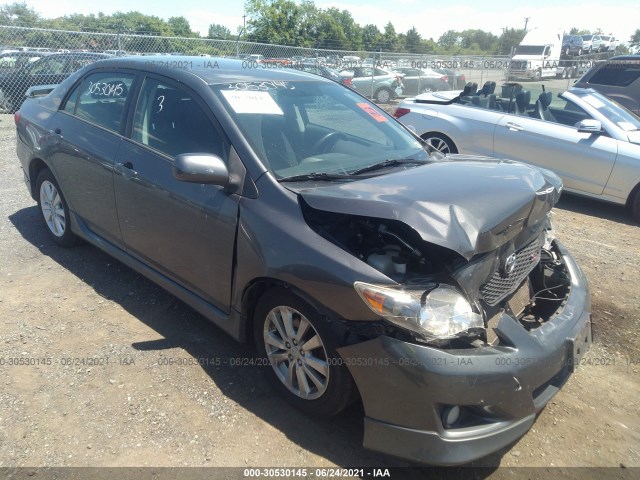 TOYOTA COROLLA 2010 2t1bu4ee3ac277080