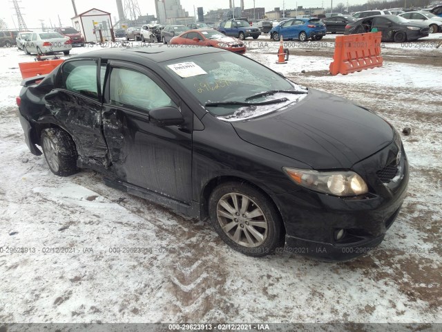 TOYOTA COROLLA 2010 2t1bu4ee3ac292338