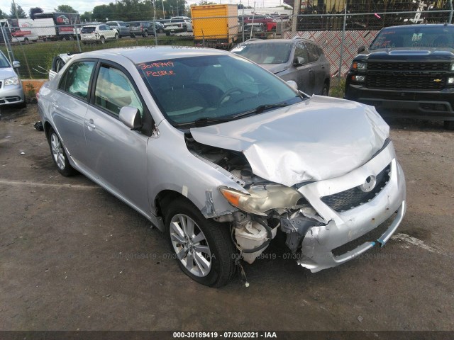 TOYOTA COROLLA 2010 2t1bu4ee3ac292579