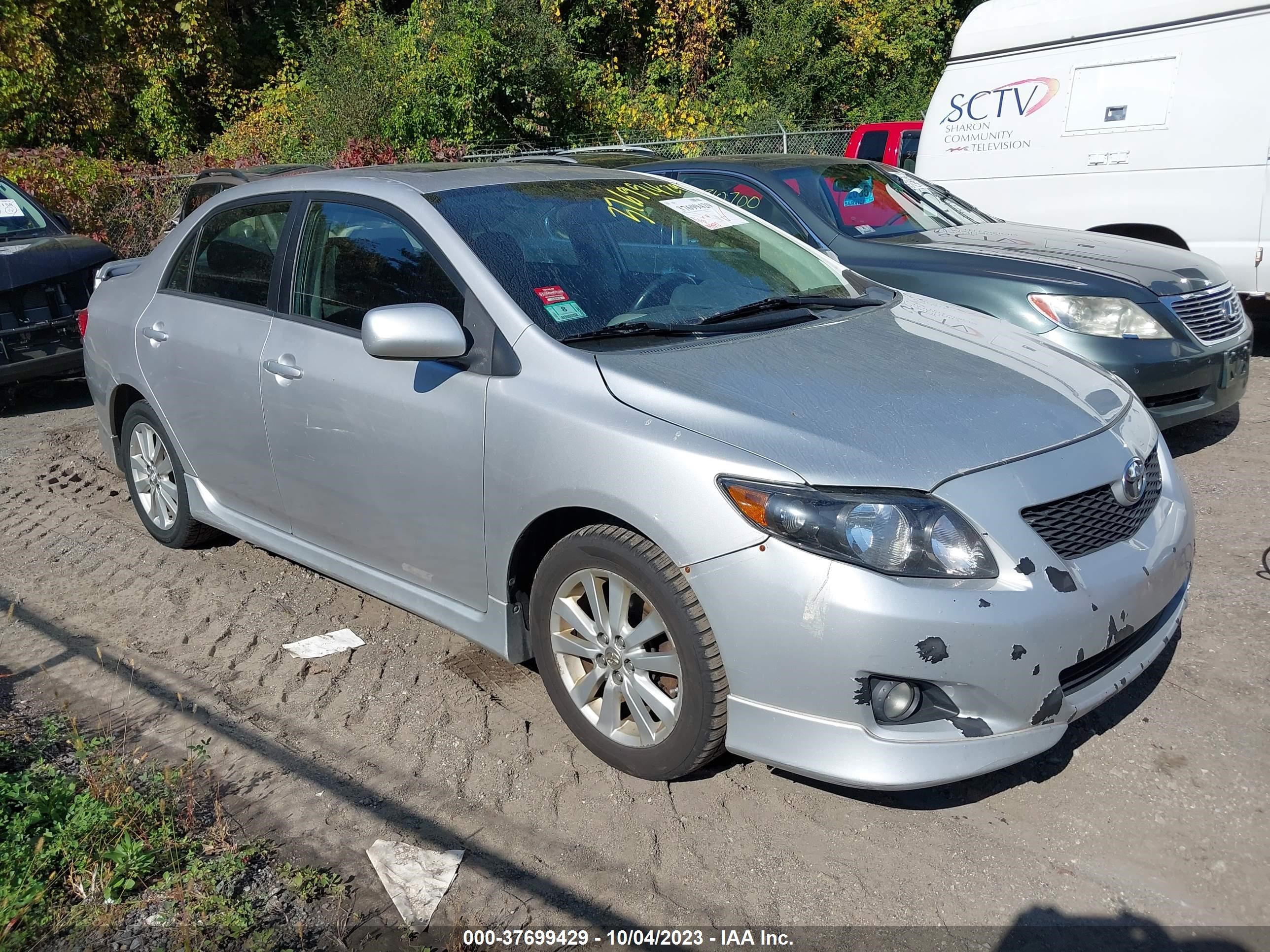 TOYOTA COROLLA 2010 2t1bu4ee3ac295692