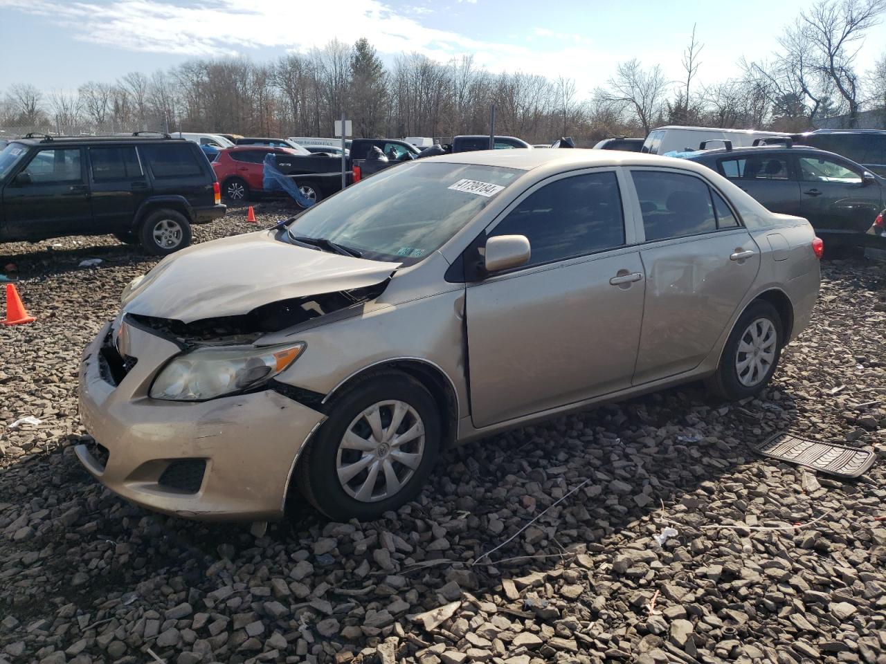 TOYOTA COROLLA 2010 2t1bu4ee3ac301751