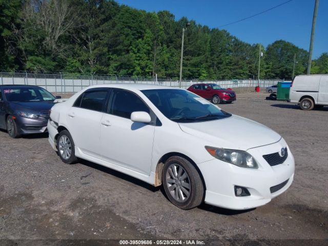 TOYOTA COROLLA 2010 2t1bu4ee3ac315052