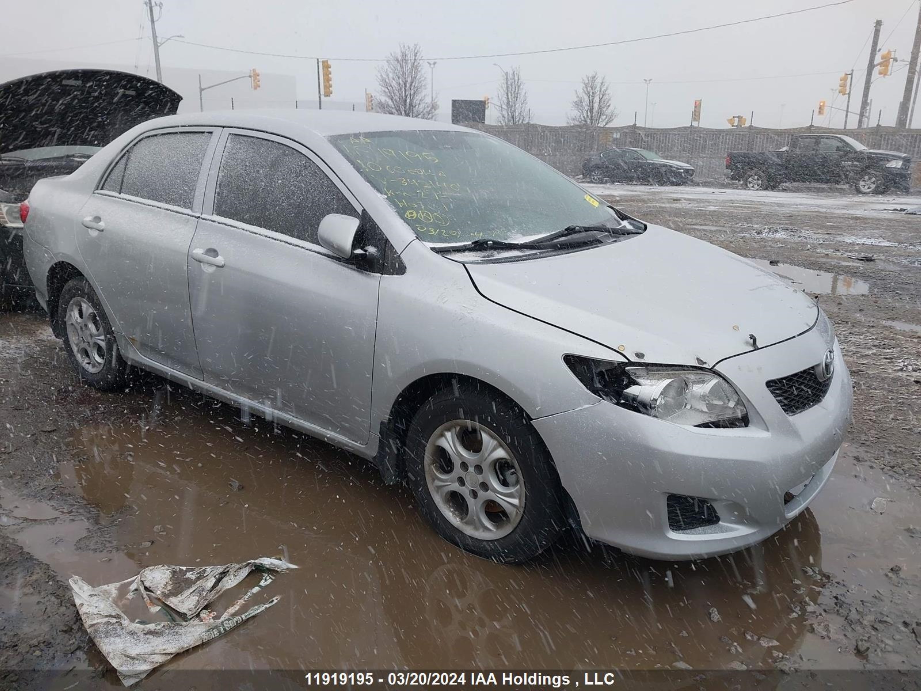 TOYOTA COROLLA 2010 2t1bu4ee3ac342140